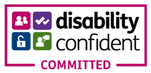 Disability Confident Committed logo