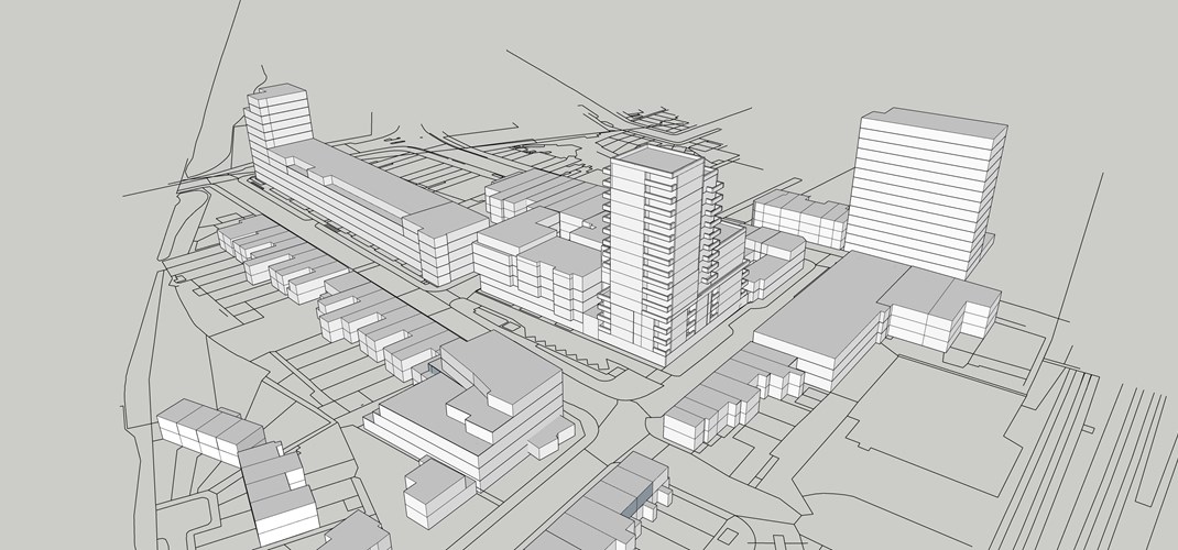 Wembley High Road Development Above CGI