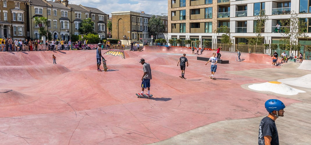 Stockwell Park Skatepark Opening 1