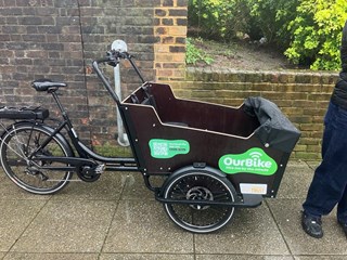 Picture of the cargo bike